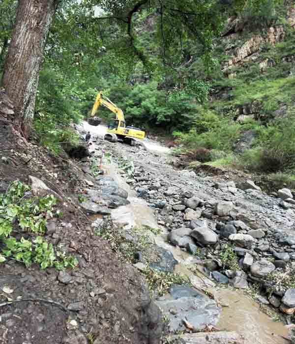 泥石流治理工程